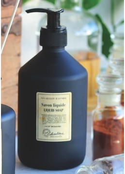 Liquid soap black