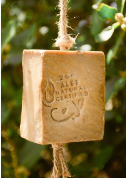 Aleppo soap 200g rope  