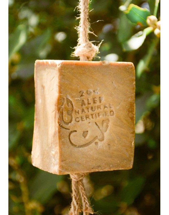 Aleppo soap 200g rope  