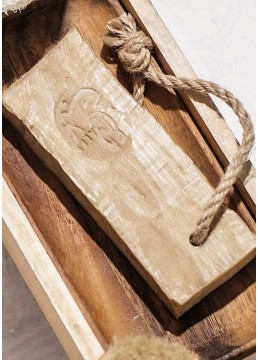 Aleppo soap slice 200g rope