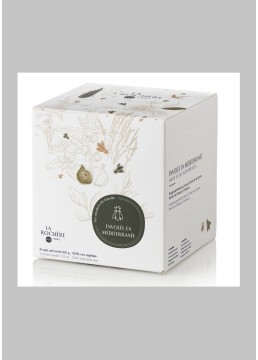 Bee candle fig gift box