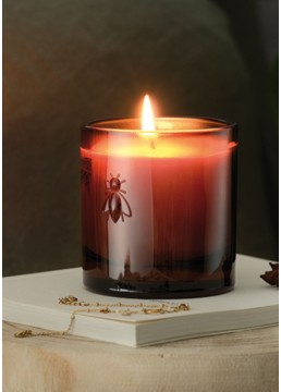 Bee candle orange blossom gift box  