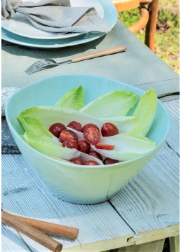 Bee ceramic bowl blue