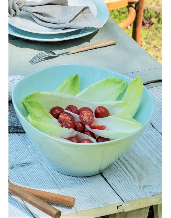 Bee ceramic bowl blue