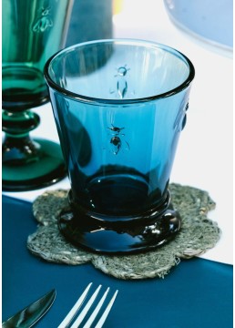 Bee tumbler blue