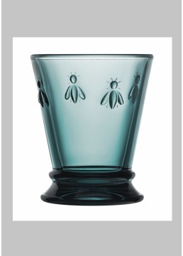 Bee tumbler blue