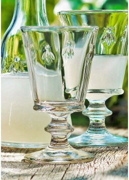 Bee wine glass Bee wine glass