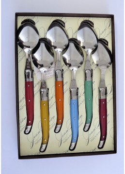 Dessert spoons multicolored