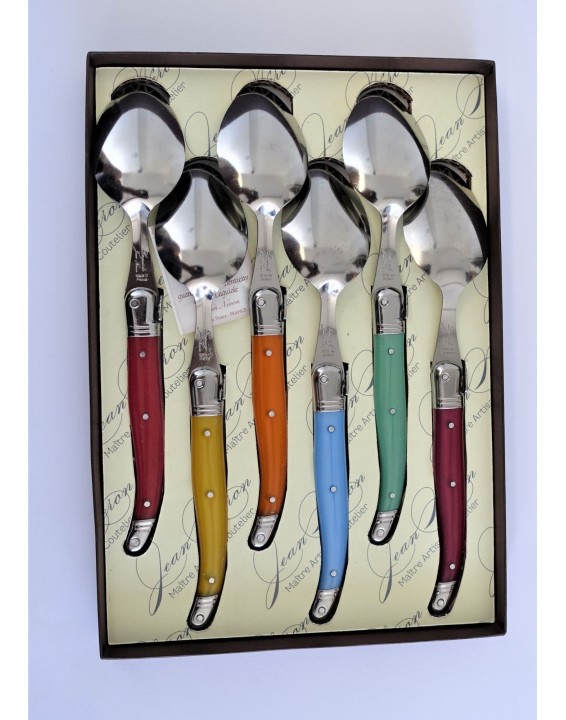 Dessert spoons multicolored