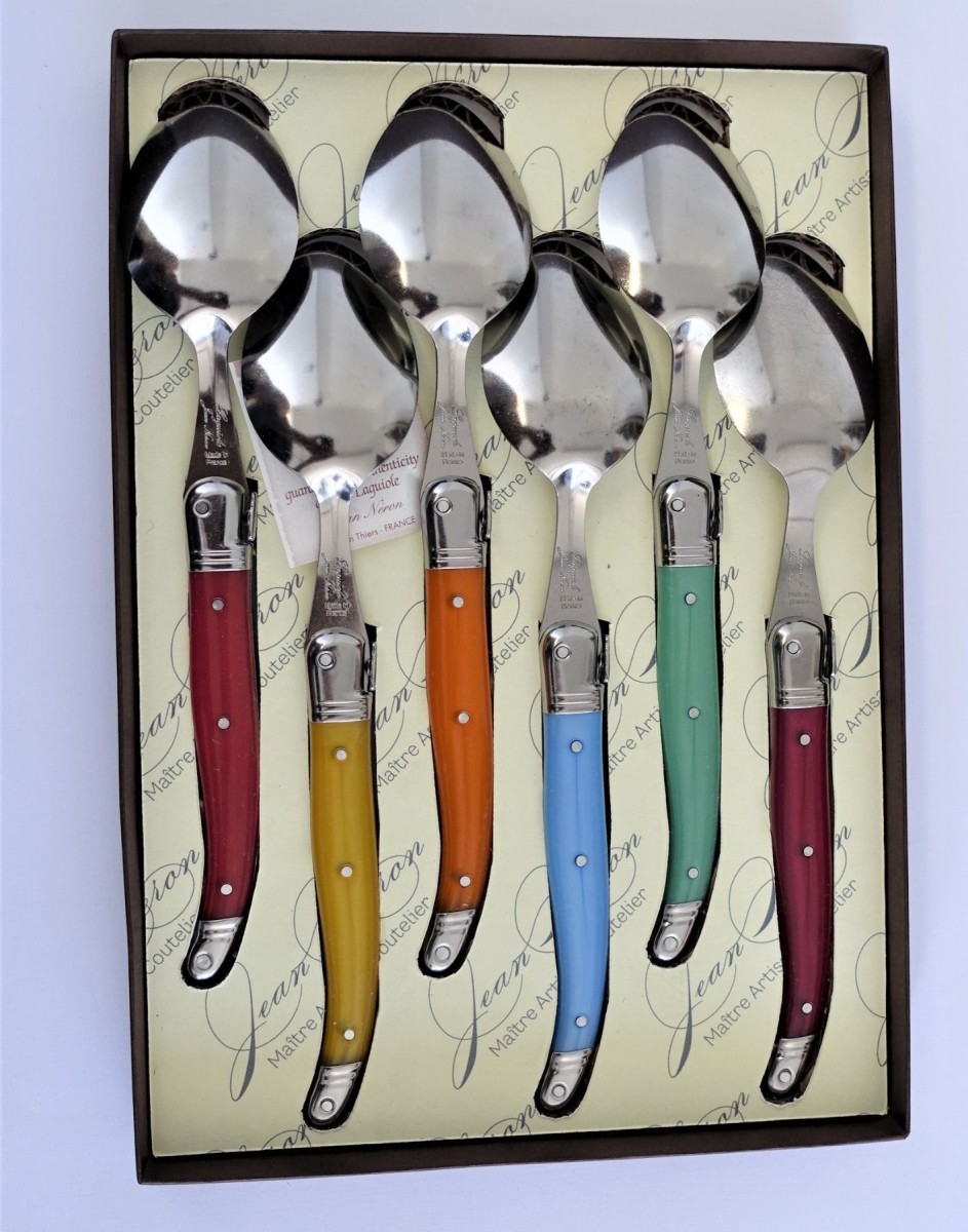 Dessert spoons multicolored