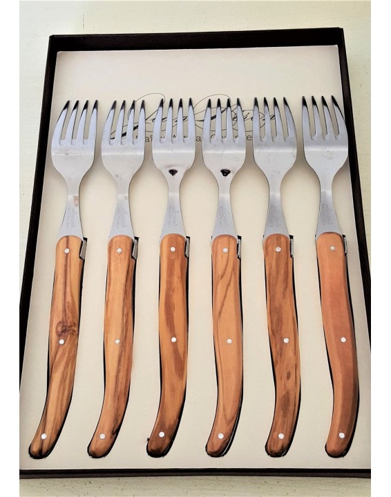Table forks wood