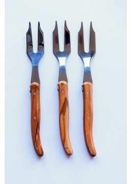 Cheese fork short wood