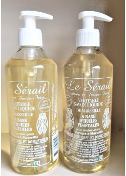 SERAIL MARSEILLE LIQUID SOAP vegetable OIL 