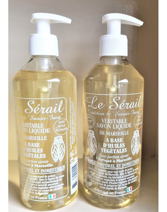 SERAIL MARSEILLE LIQUID SOAP vegetable OIL 