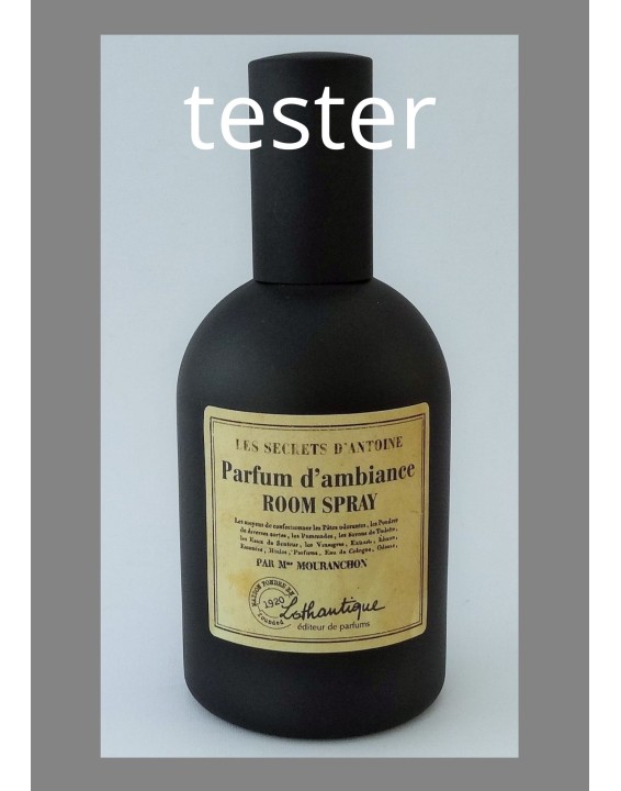 Tester room spray black