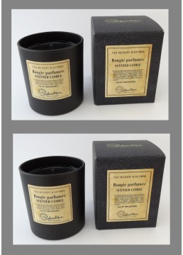 Scented candle black