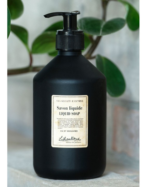 Liquid soap black