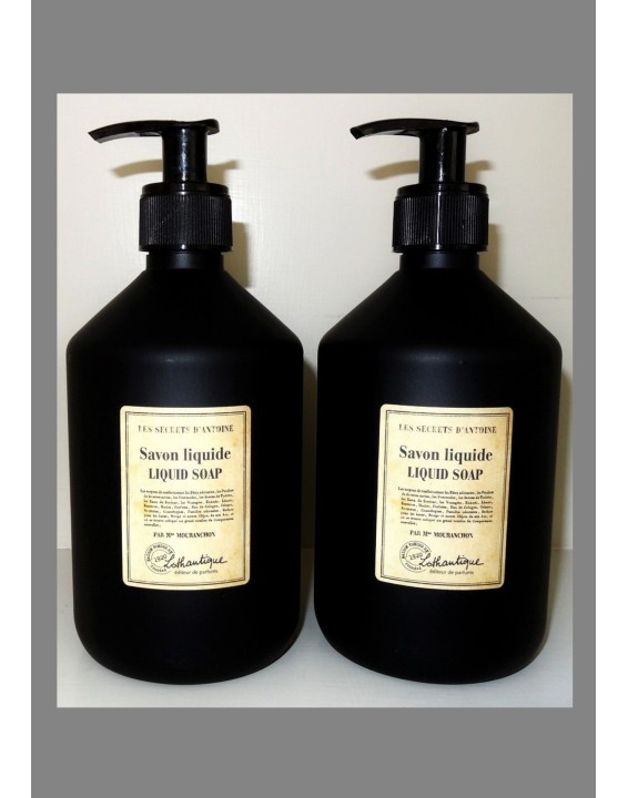 Liquid soap black