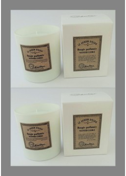 Scented candle Elisa white