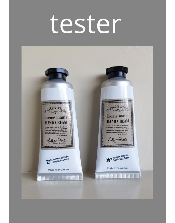 Tester Elisa white hand cream