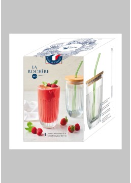 Ouessant smoothie glass gift box
