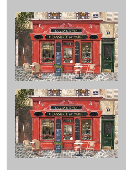 Placemat cafe