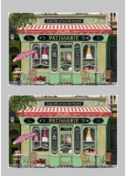 Placemat patisserie
