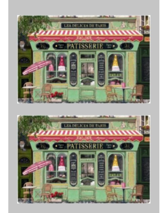 Placemat patisserie