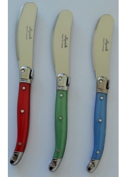 Butter knife short multicolored