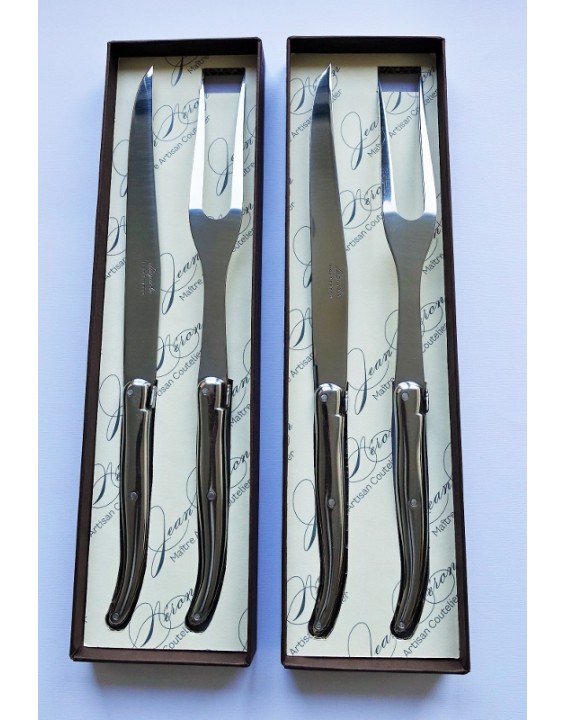 Carving set full stainless steel