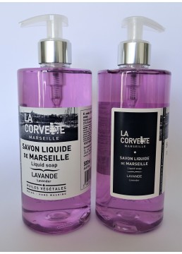 La Corvette lavender liquid soap 