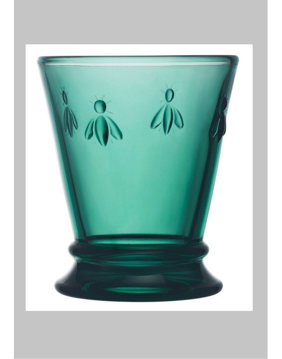 Bee tumbler dark green