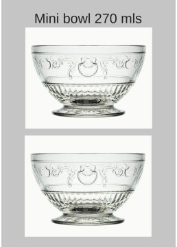 Versailles mini bowl