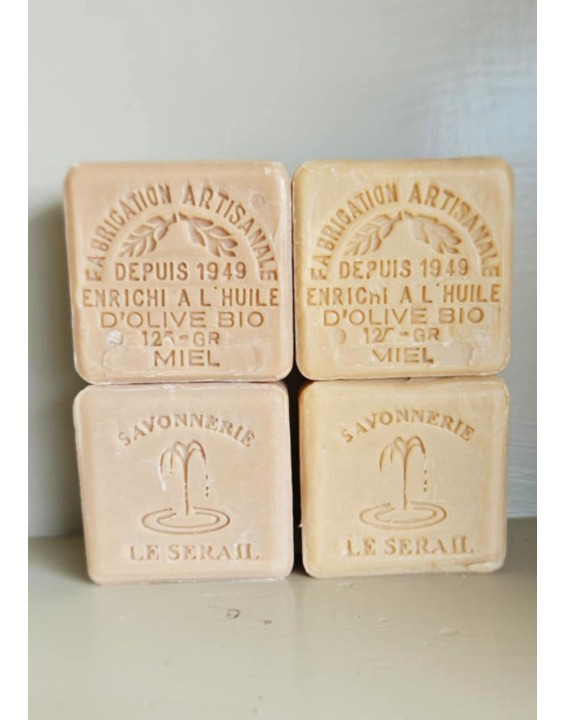 SERAIL MARSEILLE SOAP 125G honey & OLIVE