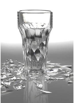 Set 4 Silex beer glass