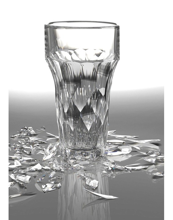 Set 4 Silex beer glass