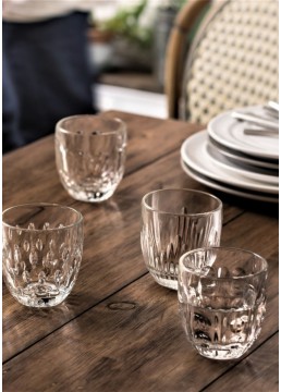 Set 4 Troquet tumblers